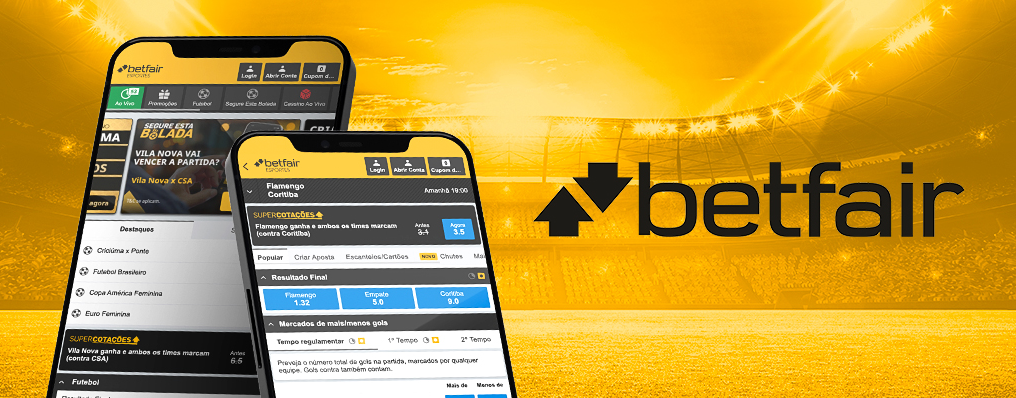 Tipos de apostas Betfair